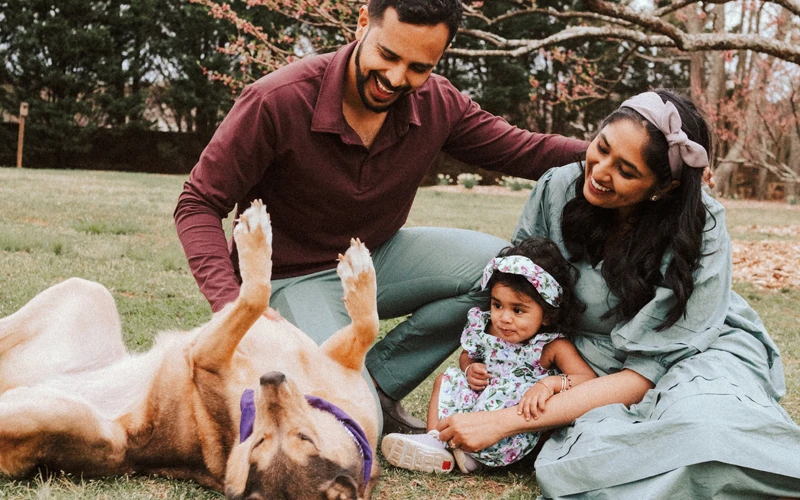 Dr. Cherry with family