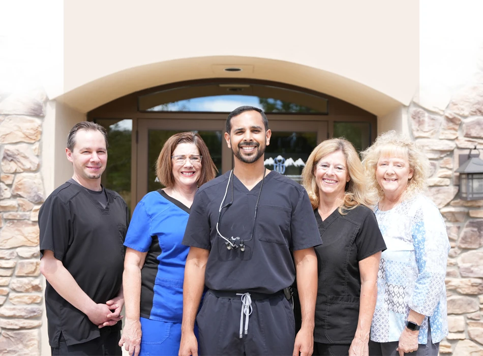 Dr. Cherry and the Foundation Implants team