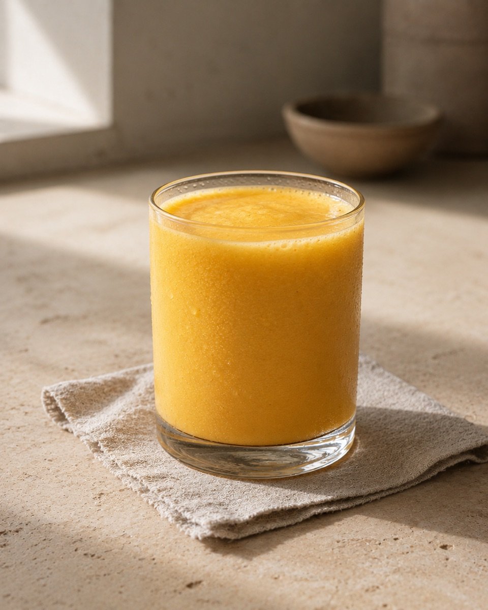 Cold Mango-Coconut Lassi